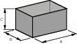 A 80 40 160 Изоляционная коробка черный 40 x 13 x 16 mm Дюропласт