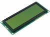 RC2004C-YGN-ESX Дисплей: LCD; алфавитно-цифровой; STN Positive; 20x4; зеленый