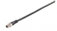 120086-8636 Sensor Cable M8 Plug-Pigtail 2m 3A 4 Poles