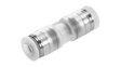 NPQP-D-Q8-E-FD-P10 Push-In Connector, 37.8mm, Compressed Air, NPQP
