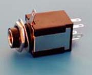 AUB-23, Разъем аудио 1/4'(м) на приборный блок, стерео, 6 контактов, China