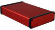 1455L1601RD Extruded Enclosure, Red, 103 x 160 x 31 mm, Aluminium, 1455