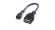 11.99.8311 USB 2.0 Adapter, USB-A Socket - USB Micro-B Plug