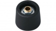 A3120639 Control knob without recess black 20 mm