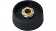 A3140089 Control knob without recess black 40 mm