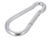 KSO12140 Snap hook; steel; for rope; 140mm; zinc; Size: 12mm