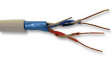 7704NH.00305 [305 м] Data cable Shielded   4  x0.32 mm2 Copper Bare PE White