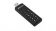 49429 USB Stick, Keypad Secure, 128GB, USB 3.0, Black