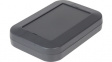 WP6-8-2C Low Profile Case 80x60x20mm Charcoal Grey ABS IP67
