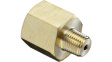 ARIN-L70H Threaded adapter, G 1/4 Female-M10 x 100, Brass