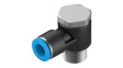 QSLV-3/8-10 Push-In L-Fitting, 69mm, Compressed Air, QS