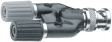 10HA125 Adapter BNC male/2x4mm female 50 Ω