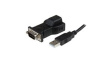 ICUSB232D USB to Serial Adapter with Detachable Cable, USB-B - DB9, 1.8m