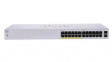 CBS110-24PP-EU Ethernet Switch, RJ45 Ports 24, 1Gbps, Unmanaged