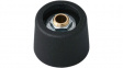A3120069 Control knob without recess black 20 mm