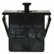 D2D-2100 BY OMZ Блокировочный выключатель двери 16 A Толкатель панельный монтаж, натяжной замок 1 замыкающий контакт + 1 размыкающий контакт