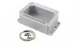 RP1130BFC Flanged Enclosure with Clear Lid 125x85x55mm Off-White Polycarbonate IP65