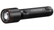 502179 Torch, LED, Rechargeable, 600lm, 190m, IP68, Black