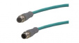 120108-8427 Sensor Cable M12 Plug-M12 Plug 10m 1.5A 4 Poles