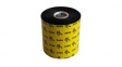 03400BK15645 Print Ribbon, Resin/Wax, 450m x 156mm, Black