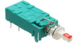 NE182AEESNL6AMP Pushbutton Switch, 6 A, 250 VAC / 100 VDC