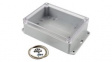 RP1230BFC Flanged Enclosure with Clear Lid 165x125x55mm Off-White Polycarbonate IP65