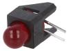 HLMP-3301-D00B2 LED; в корпусе; красный; 5мм; Кол-во диод: 1; 10мА; 60°; 1,9?2,4В