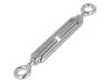 SCI-A-M6-A4 Turnbuckle; acid resistant steel A4; for rope; eye/ eye; 10mm