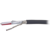 DIGIONE 2X0,34 MM2 [100 м], Audio Cable 5.9 mm x 0.34 mm2 Digital 100 m Aluminium, Copper Braid Black, Kabeltronik
