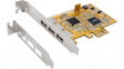 EX-11053 Interface Card 3x USB 2.0 PCI-E x1
