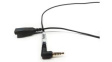 AXC-35BB Coiled Headset Cable, 3.5 mm - 1x QD