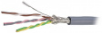 DATAFLEX CY 2X2X0,34 mm2 [250 м] Data cable Shielded   2 x 2 x0.34 mm2 Bare Copper Stranded Wire Grey