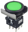 LBW6L-M1RT64WG Кнопочный переключатель с подсветкой 2CO 5 A 30 В / 125 В / 250 В IP65