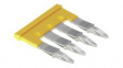 1762620000 Cross Connector, 32A, 6.1mm Pitch, 4 Poles, Yellow