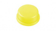 U5555 Switch Cap, Round, Yellow