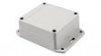 RP1050BF Flanged Enclosure 85x80x40mm Off-White Polycarbonate IP65