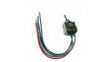 WT21L Toggle Switch, On-None-Off, Wires