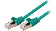 CCGP85121GN15 Network Cable CAT5e SF/UTP 1.5 m Green