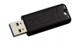 49320 USB Stick, PinStripe, 256GB, USB 3.0, Black