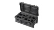 RND 600-00312 Watertight Case with Padded Dividers, Organizer and Trolley, 30.16l, 574x361x225