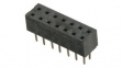 79107-7006 Milli-Grid Through Hole PCB Receptacle, Vertical, 14 Contacts, 2 Rows, 2mm Pitch