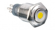 MP0045/1D1AM012S Pushbutton Switch, Vandal Proof, Amber, 2CO, IP67, Momentary Function