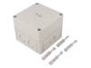 10590401 Enclosure with knock outs grey, RAL 7035 Polystyrene IP 66 N/A TK-PS