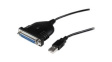ICUSB1284D25 USB to Serial Adapter, USB-A - DB25, 1.8m