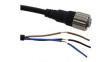 XS2F-M12PVC3S10M Sensor Cable M12 Socket Open End 10m 4A 250VAC