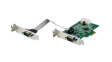 PEX2S953LP PCI Express Serial Adapter Card with 16950 UART, 2x DB9, PCI-E x1