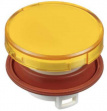 HW1A-L1Y Кнопочная линза с подсветкой, круглая, желтая