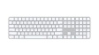 MK2C3SM/A Keyboard with Touch ID, Magic, CH Switzerland, QWERTZ, Lightning, Wireless/Cable