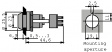 MSL8602B Замковый переключатель Число полюсов, 2 выкл.-вкл. одинаковый