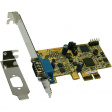EX-45351 PCI-E x1 Card1x RS422/485 DB9M